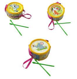 Детский барабан маленький 1-003