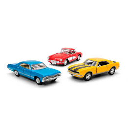 Модель легкова CHEVROLET CLASSIC-COLLECTION 5" інерційна металева KT5458W