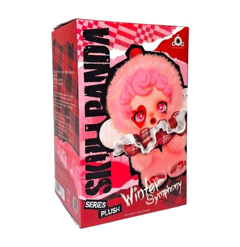 Іграшка Сюрприз SKULLPANDA Winter Symphony пухнастий брелок skullpanda-1 Іграшка Сюрприз SKULLPANDA Winter Symphony пухнастий брелок skullpanda-1