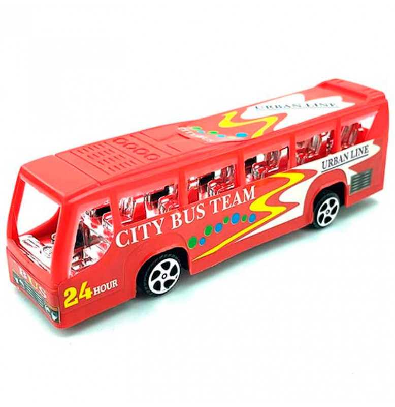 Автобус 15 см 777-0125_Red