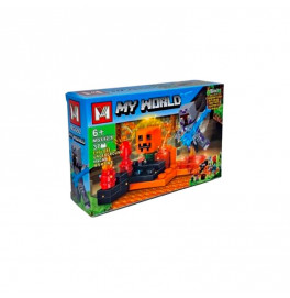 Конструктор My World незер блочный пластиковый