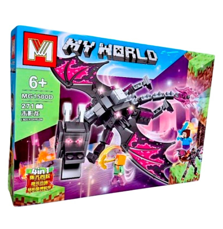 Конструктор My World блоковий пластиковий MG1500_seriesD