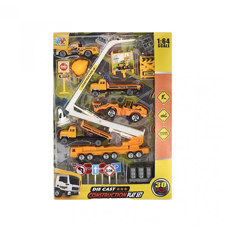 Набор машинок с аксессуарами XY222/220/223/221_Construction