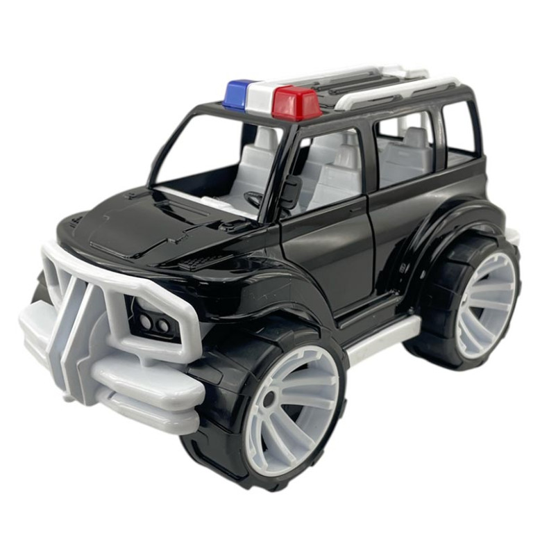 "Позашляховик класичний малий арт.331 чорний кузов, Іграшка дитяча, Бамсик 331_Black-White