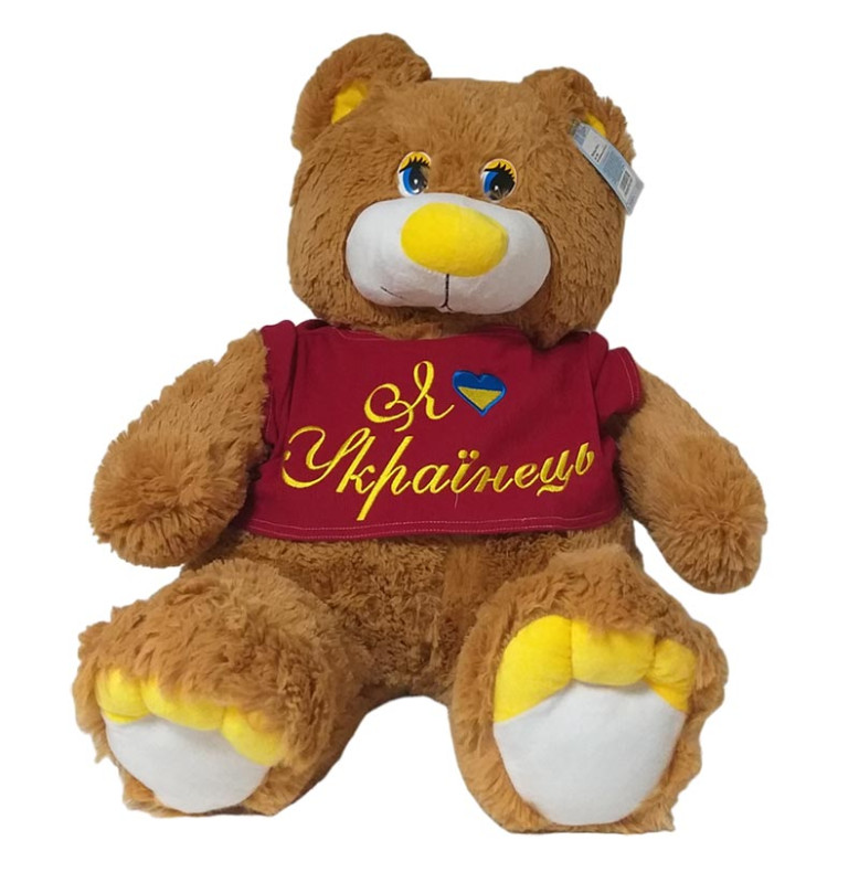 М'яка іграшка Ведмідь Барні 75 см 0295_Brown