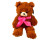 М'яка іграшка Ведмідь Боник 45 см 0080_Brown