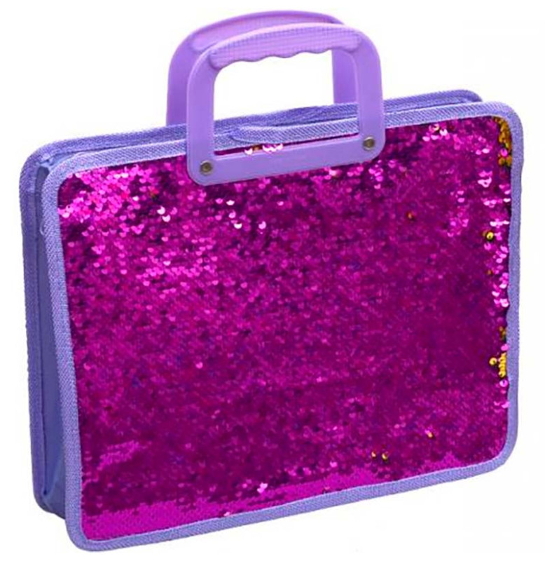 Сумка пластикова з паєтками 106950_Pink