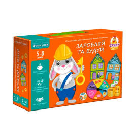 Игра настольная Vladi Toys Зарабатывай и строй экономичная