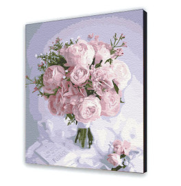 Картина по номерам "Нежная невеста" 40*50 см 12140-AC