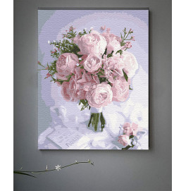 Картина по номерам "Нежная невеста" 40*50 см 12140-AC