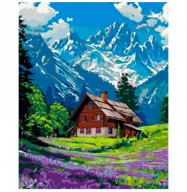 Картина за номерами "Гірський спокій" Artcraft 40*50 см 11036-AC