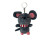 М'яка миша-брелок розмір 10 см X192_Dark-Gray