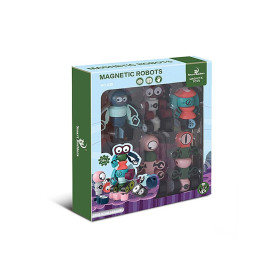 Конструктор магнітний робот 35 деталей 326