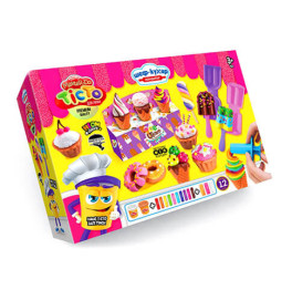 Тесто для лепки Danko Toys "Master Do" ШЕФ-ПОВАР Кондитер средний укр