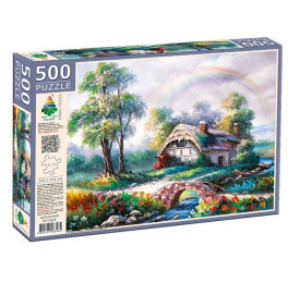 Пазлы "Энергия Плюс 500 элементов Идеальный коттедж" Энергия Плюс 500 элементов Ен.3484
