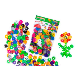 Конструктор Бамсик Ромашка №2 пластиковый 122/2