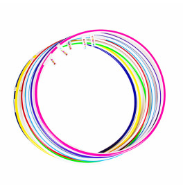 "Обруч Радуга 1 малый" (68 см) арт 0169, Детская игрушка, Бамсик 0169