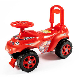 Детская машинка каталка толокар Doloni музыкальная красный 0142/05UA