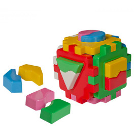 Игрушка куб ТехноК "Умный малыш Логика 1" развивающий 2452R