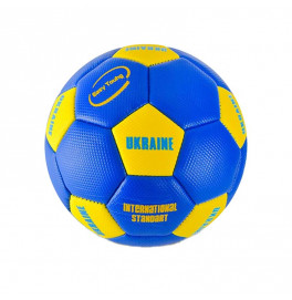 Мяч футбольный №2 PU 140 грамм MIX 2 цвета с сеткой и иглой FB24502_Blue