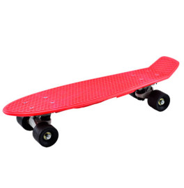 Скейт красный 0151/4