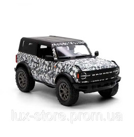 Машинка джип FORD BRONCO CAMO-EDITION металлическая инерционная 3 цвета