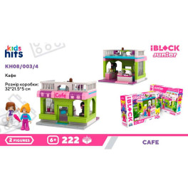 Конструктор Kids hits IBLOCK JUNIOR Кафе 222 деталей