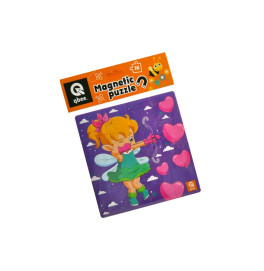 Пазлы qbee "Девушка Дея" 16 элементов фомовые магнитные QB200-004 Пазлы qbee "Девушка Дея" 16 элементов фомовые магнитные QB200-004