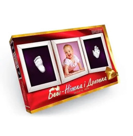 Набор для создания отпечатка Danko Toys "Беби Ножка и Ладонка" БНЛ-01U Набор для создания отпечатка Danko Toys "Беби Ножка и Ладонка" БНЛ-01U