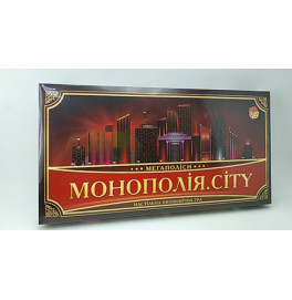 Настольная игра "Монополия CITY"