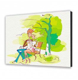 Картина по номерам с лаком ArtCraft "Чувства. Весна" 30*38 см 10250-AC