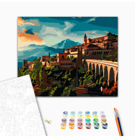 Картина за номерами "Історичне місто" ArtCraft 40*50 см