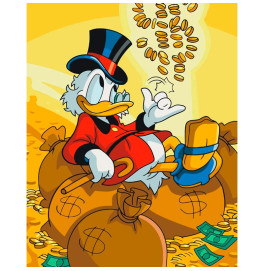 Картина по номерам "Scrooge McDuck" 40*50 см