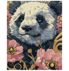 Картина по номерам Art Craft "Цветочная пандочка" 40*50 см