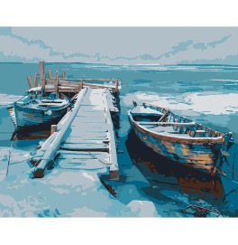 Картина за номерами Art Craft "Холодна пристань" 40x50 см 11079-АС Картина за номерами Art Craft "Холодна пристань" 40x50 см 11079-АС
