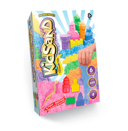 Кинетический песок Danko Toys "KidSand" 600 г