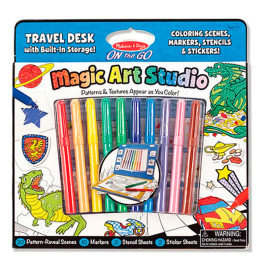 Magic Art Studio Blue Melissa&Doug Волшебный набор для мальчиков