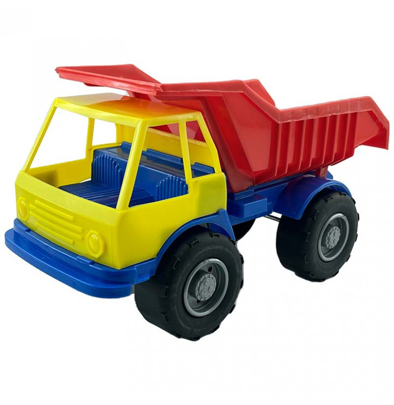 Машинка Орион Грузовик Муравей 30 см 181_Yellow-Red