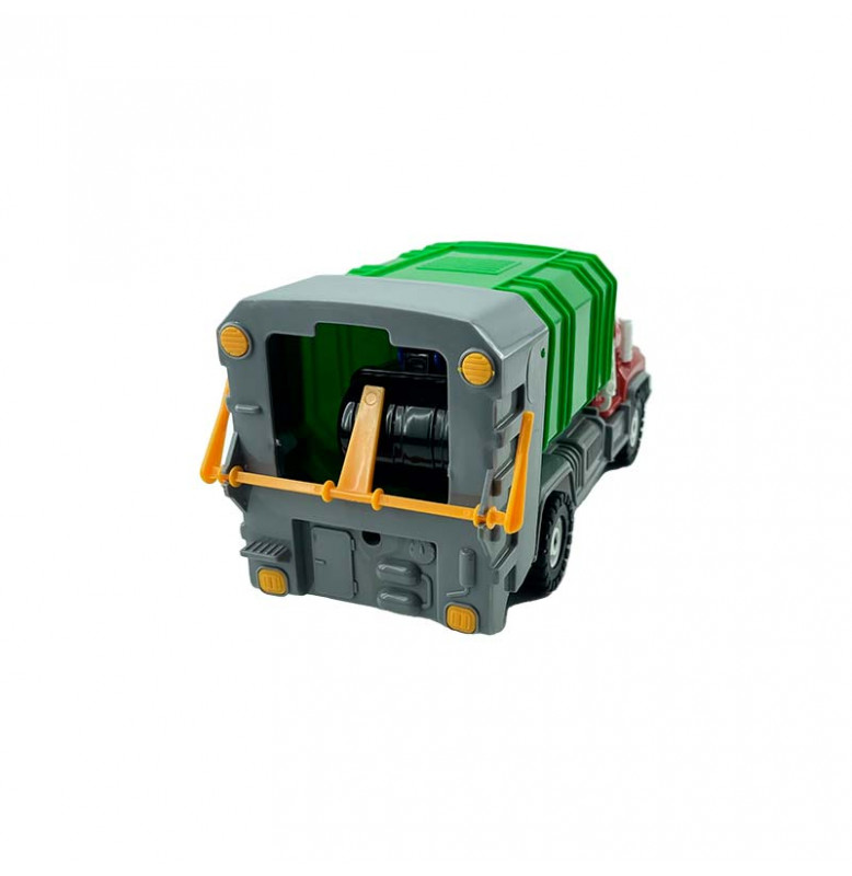 Машинка Орион "Камаз" мусоровоз 27 см 765_Red-Green-Gray