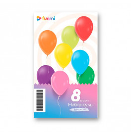 Набор воздушных шаров FunMi "Birthday girl" 8 штук 22798