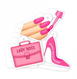 Набор тегов FunMi "Lady Boss" 10 штук 22771