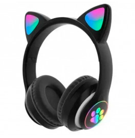 Наушники CAT с ушками Y08M_Black