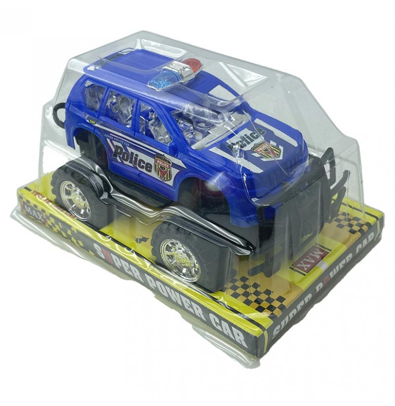 Машинка Джип инерционная пластиковая 195/196_Blue