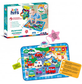 Коврик с музыкой Kids Hits Большой город на батарейках в комплекте звуки тв KH04-004