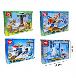 Конструктор My World пластиковый YZ7231