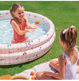 Бассейн Intex Zesty lemon 147x33 см надувной 58432