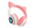 Беспроводные наушники с ушками STN-28_Pink