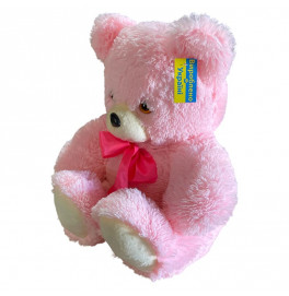 М'яка іграшка Ведмідь Боник 35 см 0217_Pink-Pink