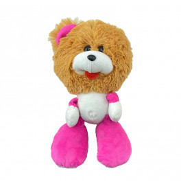 Мягкая игрушка Коротышка медведь 30 см 0032_Brown-Pink