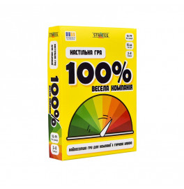 Настольная игра Strateg 100% Веселая компания 30949